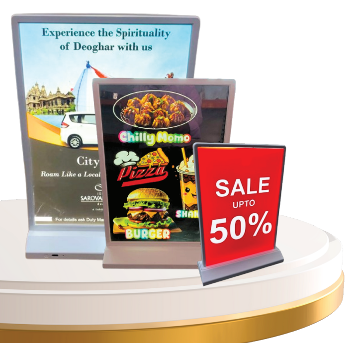 Portable Table Top Photo Frame